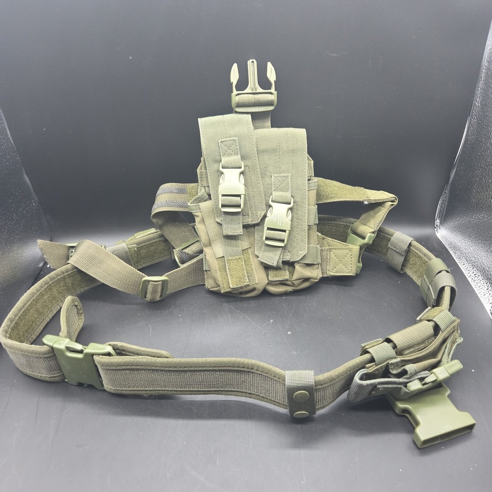 Condor Outdoor Tactical Duty Belt OD Green – Adjustable Airsoft Military